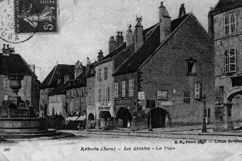 Place d'Arbois en 1900